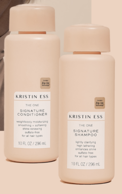 FREE Samples of Kristin Ess Shampoo and Conditioner